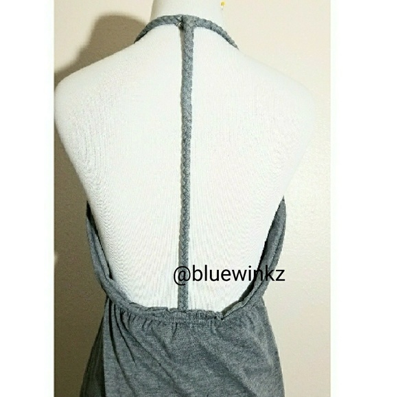 Gray Maxi Dress - Picture 6 of 7